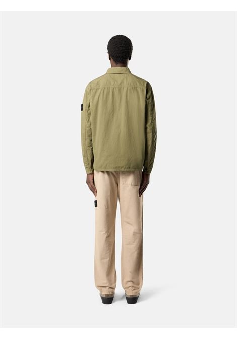 overshirt 1200005 uomo verde militare STONE ISLAND | L1S15 1200005 S0298V005G